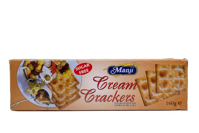 Manji Cream Crackers Biscuit 160g